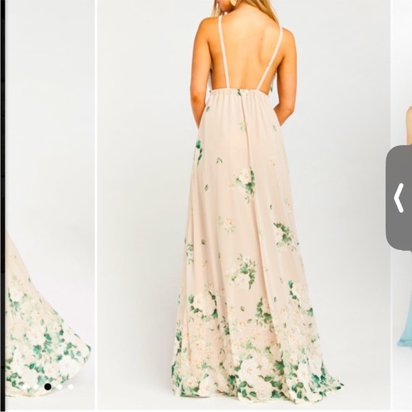 Show Me Your Mimi nude floral maxi - Picture 4 of 12